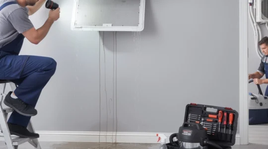 airco-mitsubishi-lekt-water-hoe-los-je-dit-op