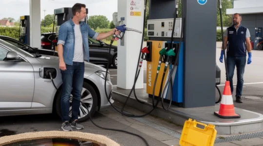 wat-te-doen-als-je-benzine-morst-bij-het-tanken